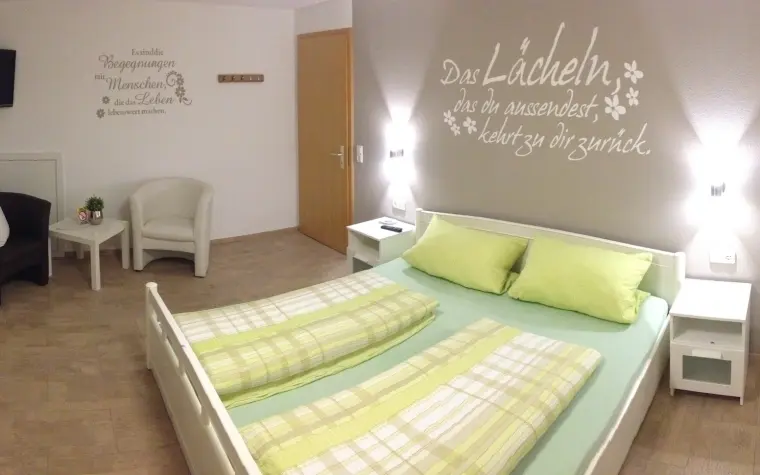 Doppelzimmer der Pension Ballmann